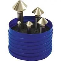 Beck Verzinkborenset ongelijkespoed HSS ZrN 90º 6,30-25mm 3-vlakkenschacht