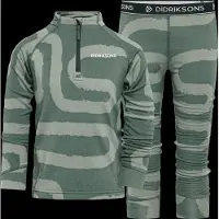 Didriksons Jadis 5, thermisch ondergoed set, kinderen, groen
