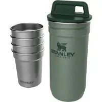 Stanley The Pre-Party Shot Glass Set 0.059 L/2 oz Shotglas Hammertone Green