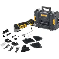 DeWalt DCS359NT-XJ 18V XR Brushless Oscillerende Multitool Antivibratie in TSTAK koffer | zonder accu's en lader - DCS359NT-XJ