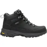 Regatta Dames Burrell II Leren Wandelschoenen (Zwart)