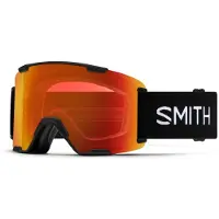 Smith - Stash XL Mirror S2 + Storm Yellow Flash S1 - Skibril M/L, rood