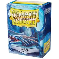 Dragon Shield Dragon Sleeves Matte - 100 stuks - Blauw
