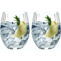 Riedel Longdrinkglas OPTICAL O LONG DRINK, set van 2 stuks, 580 ml,