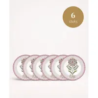 Pip studio - Lily & Lotus - Borden - Off White - 21 cm - Set van 6
