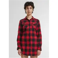 Brandit Blouse rood / zwart