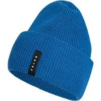 Falke Basic Hat Pearlstitch sneldrogend warm wol muts unisex blauw - maat ONESIZE