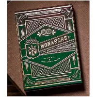 Theory11 speelkaarten, Monarch Green