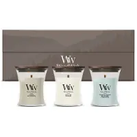 Woodwick 3 Mini Candle Woodland Trio Cadeauset |
