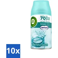 Air Wick 10 x - Luchtverfrisser Navulling - Nenuco - Automatische Spray - 250 ml - Voordeelverpakking - 10 stuks