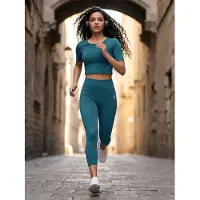 Tommy Life Dames Katoenen Slim-fit Actieve Set