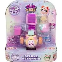 Clickeez Series 3 – Deluxe Keychain - Fidget - Verzamel ze allemaal - Anti Stress - Speelgoed - Ontspanning - Toetsenbord Fidget - Met een nieuw klikgeluid!