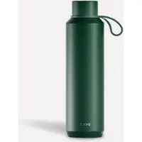 FLASKE Bottle 600ml - RVS Drinkfles van 600ML - Geschikt als waterfles, thermosfles en thermoskan - Moss