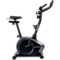 Urbogym ARGO BLUE Hometrainer, Fitnessfiets voor Thuis, Trainingsfiets voor Cardio, Conditietraining en Dagelijks Gebruik, Blauw