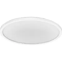 Osram Slimme plafondlamp SMART+ WiFi ORBIS ULTRA SLIM, wit / opaal, Woon-/ Eetkamer, Kunststof, Modern, Slimme plafondlamp
