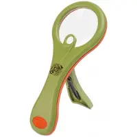 Navir vergrootglas Explora junior 15 x 6 cm groen/oranje