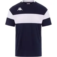 Kappa DARETO T-shirt, blauw-wit, maat L
