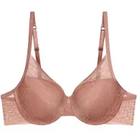 Triumph Voorgevormde bh Signature Sheer | Maat: 80B | Kleur: Bruin
