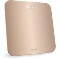Tefal Classic PP1900V0, elektronische personenweegschaal, 180 kg, 100 g, beige, kg, lb, ST, vierkant