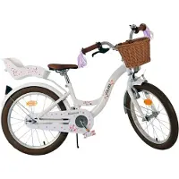 Volare Blossom Kinderfiets - Meisjes - 18 inch - Roze - Terugtraprem en 1 Handrem