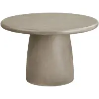 Ebuy24 Eettafel Bonnet Grijs ø120cm