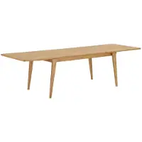 Ebuy24 Eettafel Darwin Eikenfineer Verlengbaar Naturel 240-290-340cm