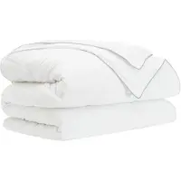 vidaXL Volledig Jaar Dekbed Wit 260 x 220 cm Bamboevezel