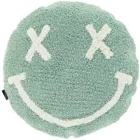 Unique living - Sierkussen Smile - Beach Blue - 45cm Ø