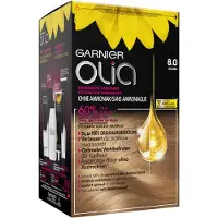 Garnier Olia Permanente haarkleuring 8.0 Lichtblond 1 St Tinctuur