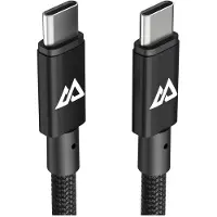 Hama 00201765, 1,2 meter, USB-C, USB-C, USB 3.2 Gen 1 (3.1 Gen 1), 10 Gbit/s, zwart