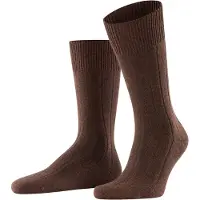 Falke Sokken bruin, Effen