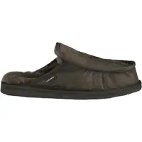 Shepherd Pantoffel of Sweden Men Wilmer Matt Black-Schoenmaat 44