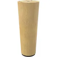 vidaXL Meubelvoeten 2 st Bruin Ø 44 x 100 mm Massief Eucalyptus Hout