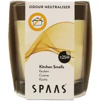 Spaas Geurkaars In Glas Anti-keuken Ivoor