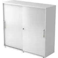 Hjh OFFICE PRO BETA 1753S - Wit Hoogte van de map | 3 OH Schuifwandkast Rail handvat (kunststof)