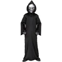 Vegaoo Halloween grim reaper kostuum voor kinderen - Kinderkostuums - 128-140