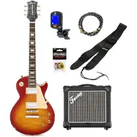 Fazley Project P6 Vintage Nitro Dusty Rose elektrische gitaar starterset
