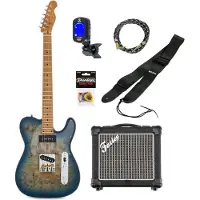 Fazley Project P5 Deep Roots Deep Ocean elektrische gitaar starterset
