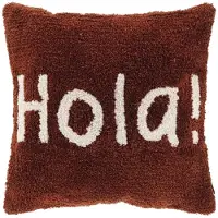 Unique living - Sierkussen Hola - Marsala - 45x45cm