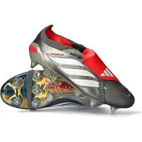 Adidas Voetbalschoen 'Predator Elite' grijs / rood / wit