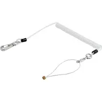 Bahco Spiraalvormige Lanyards Met Metalen Ringketting 1 Mm