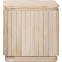vidaXL Handgemaakte Bijzettafel Set 2 st Wit 45 x 45 x 45 cm