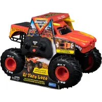 Monster Jam - El Toro Loco Monster Truck met Rookeffecten - RC Voertuig - Schaal 1:15