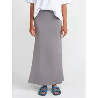 Dilvin Hoge taille A-lijn maxi rok