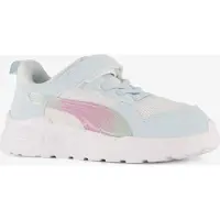 Puma Trinity sneakers - wit/mintgroen Jongens/Meisjes Mesh Meerkleurig - maat 21