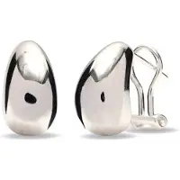 Bibei Omega Back Damesoorbellen in 925 Sterling Zilver BIPE016