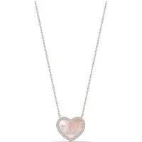 Bibei Dames Hart van Mist Ketting in 925 Sterlingsilver met Roze Goud Verpakking BICLL029