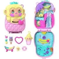 Polly Pocket Ananas Aapje Compacte Speelset