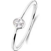 Lucardi Ring 'Statement' zilver
