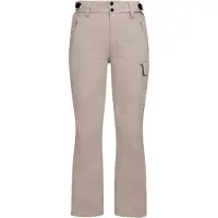 Brunotti - Natau Skibroek Dames - Simply Taupe - Ski Broek - 15K Waterproof - Straight Fit - Medium Isolatie - L